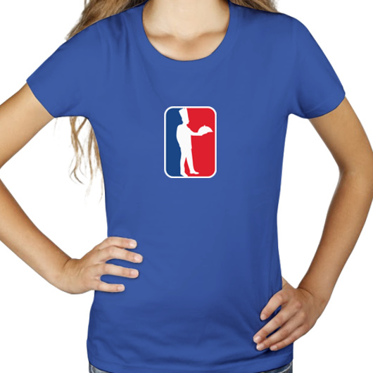 NBA Chef - Damska Koszulka Niebieska