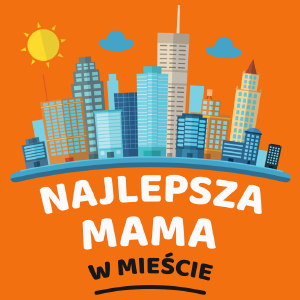 Najlepsza Mama W Mieście - Damska Koszulka Pomarańczowa