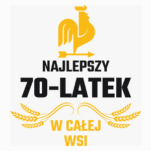 Najlepszy 70-Latek W Całej Wsi - Poduszka Biała