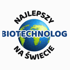 Najlepszy Biotechnolog Na Świecie - Poduszka Biała