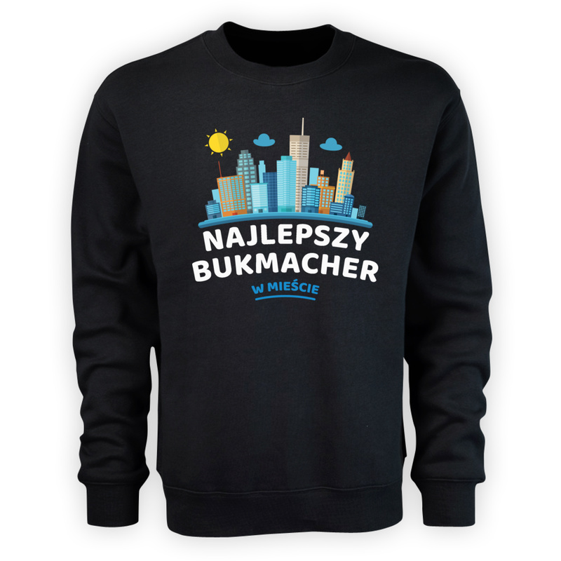 Najlepszy Bukmacher W Mieście - Męska Bluza Czarna