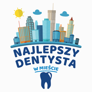 Najlepszy Dentysta W Mieście - Poduszka Biała