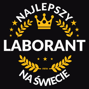 Najlepszy Laborant Na Świecie - Męska Koszulka Czarna