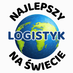 Najlepszy Logistyk Na Świecie - Poduszka Biała