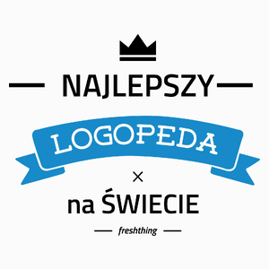 Najlepszy Logopeda Na Świecie - Poduszka Biała