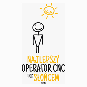 Najlepszy Operator Cnc Pod Słońcem - Poduszka Biała
