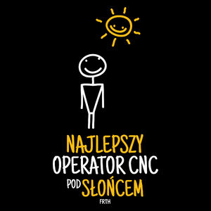 Najlepszy Operator Cnc Pod Słońcem - Torba Na Zakupy Czarna