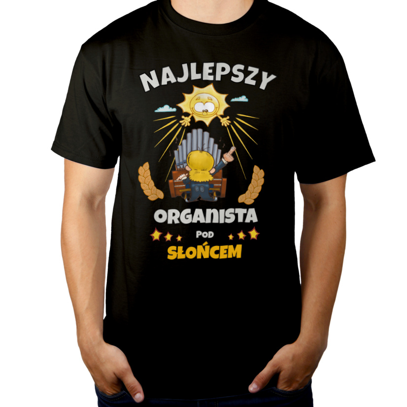 Najlepszy Organista Pod Słońcem - Męska Koszulka Czarna