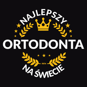 Najlepszy Ortodonta Na Świecie - Męska Bluza z kapturem Czarna