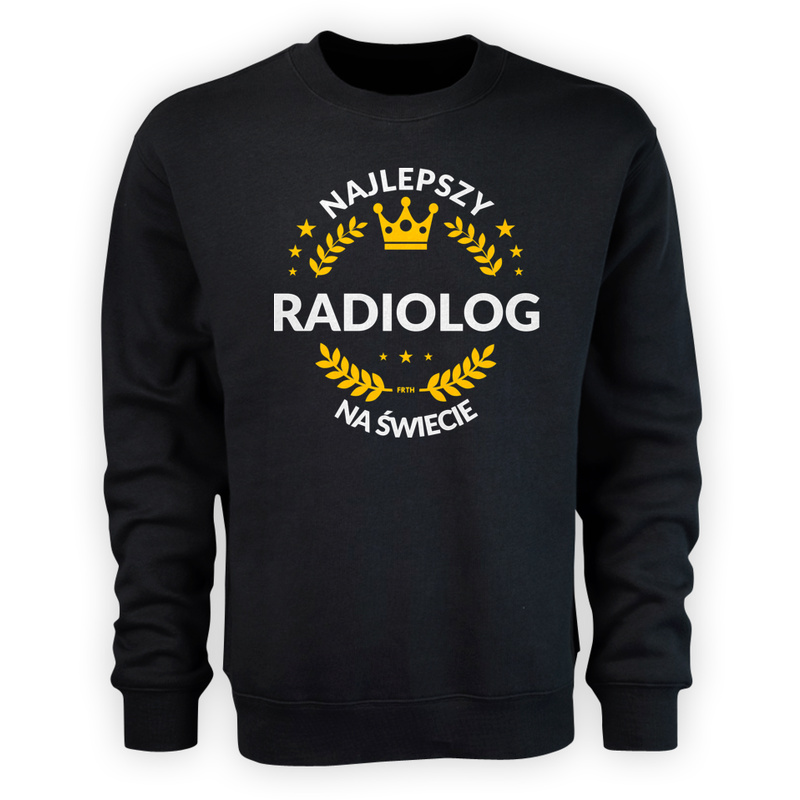 Najlepszy Radiolog Na Świecie - Męska Bluza Czarna