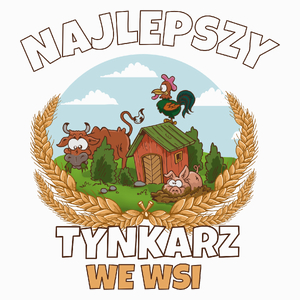 Najlepszy Tynkarz We Wsi - Poduszka Biała
