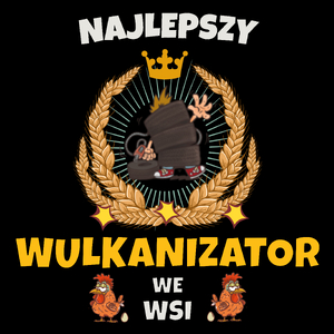 Najlepszy Wulkanizator We Wsi - Torba Na Zakupy Czarna