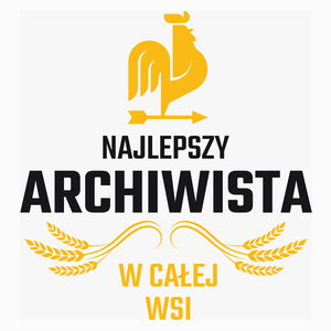 Najlepszy archiwista w całej wsi - Poduszka Biała