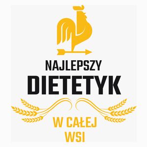 Najlepszy dietetyk w całej wsi - Poduszka Biała