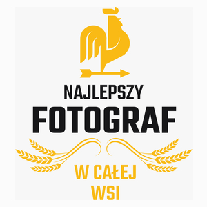 Najlepszy fotograf w całej wsi - Poduszka Biała