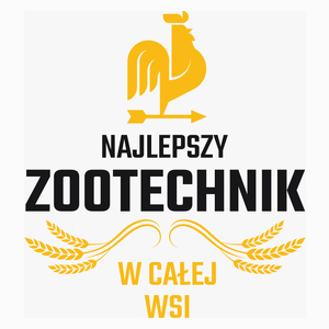 Najlepszy zootechnik w całej wsi - Poduszka Biała