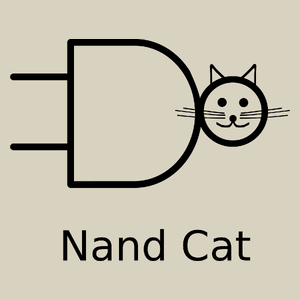 Nand cat - Torba Na Zakupy Natural