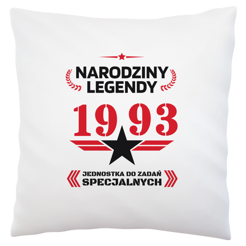 Narodziny Legendy -30 30 Lat - Poduszka Biała