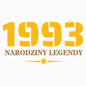 Narodziny Legendy -30 Rok 30 Lat - Poduszka Biała