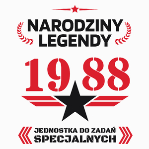 Narodziny Legendy -35 35 Lat - Poduszka Biała