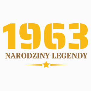 Narodziny Legendy -60 Rok 60 Lat - Poduszka Biała