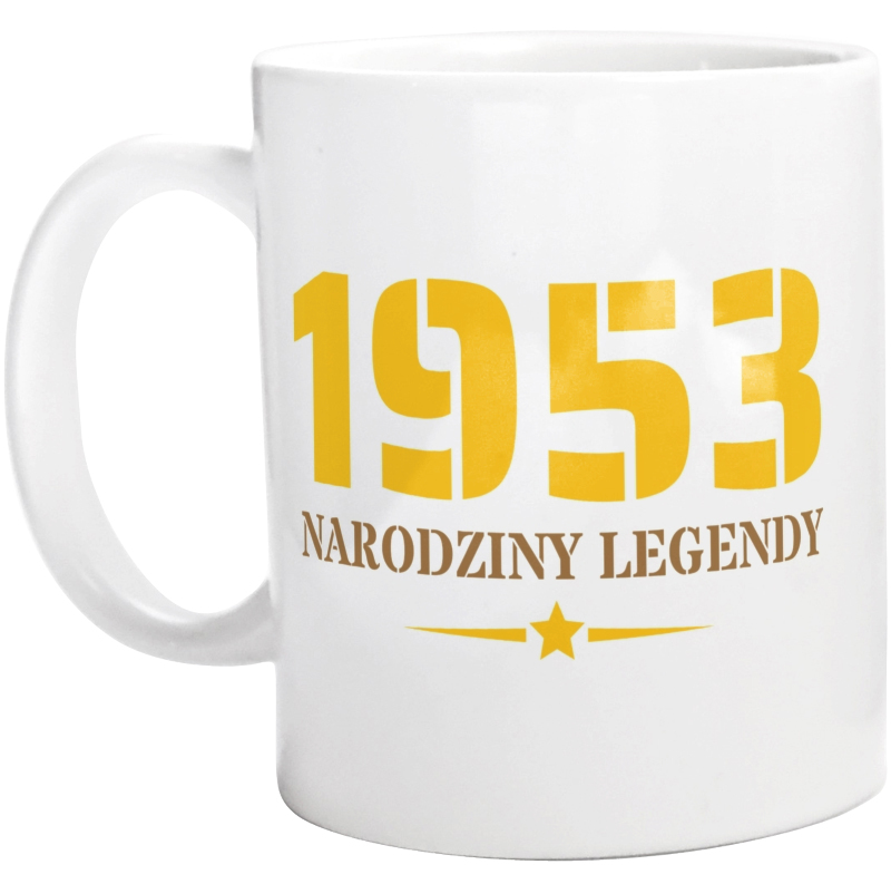 Narodziny Legendy -70 Rok 70 Lat - Kubek Biały