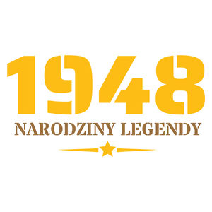Narodziny Legendy -75 Rok 75 Lat - Kubek Biały