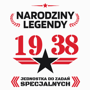Narodziny Legendy -85 85 Lat - Poduszka Biała