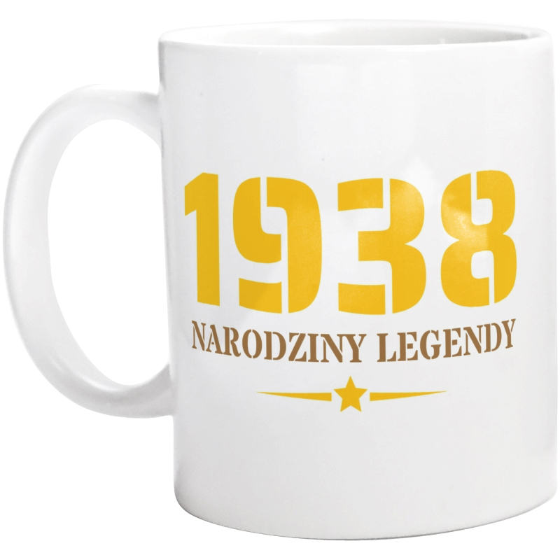 Narodziny Legendy -85 Rok 85 Lat - Kubek Biały