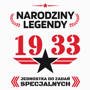 Narodziny Legendy -90 90 Lat - Poduszka Biała