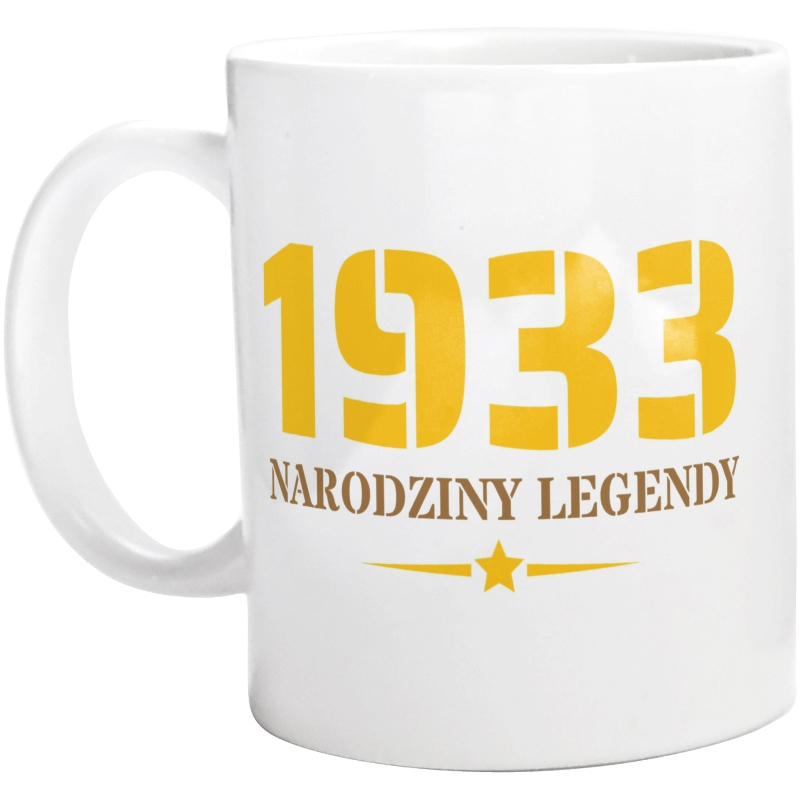 Narodziny Legendy -90 Rok 90 Lat - Kubek Biały