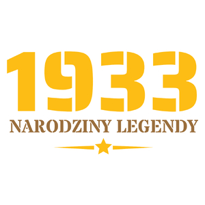 Narodziny Legendy -90 Rok 90 Lat - Kubek Biały