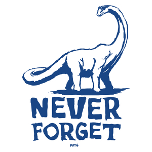 Never Forget Dino - Kubek Biały