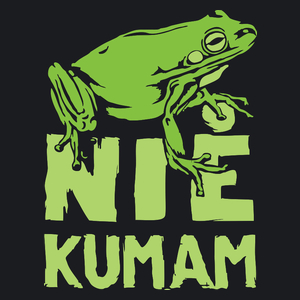 Nie Kumam - Damska Koszulka Czarna