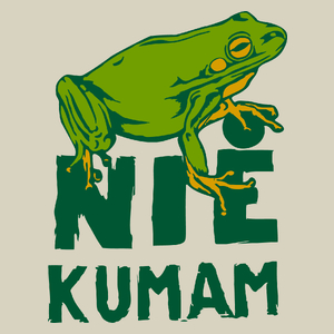 Nie kumam - żaba - Torba Na Zakupy Natural