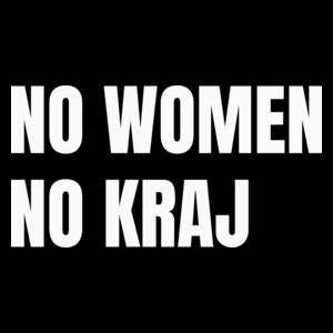 No Women No Kraj Protest Strajk - Torba Na Zakupy Czarna