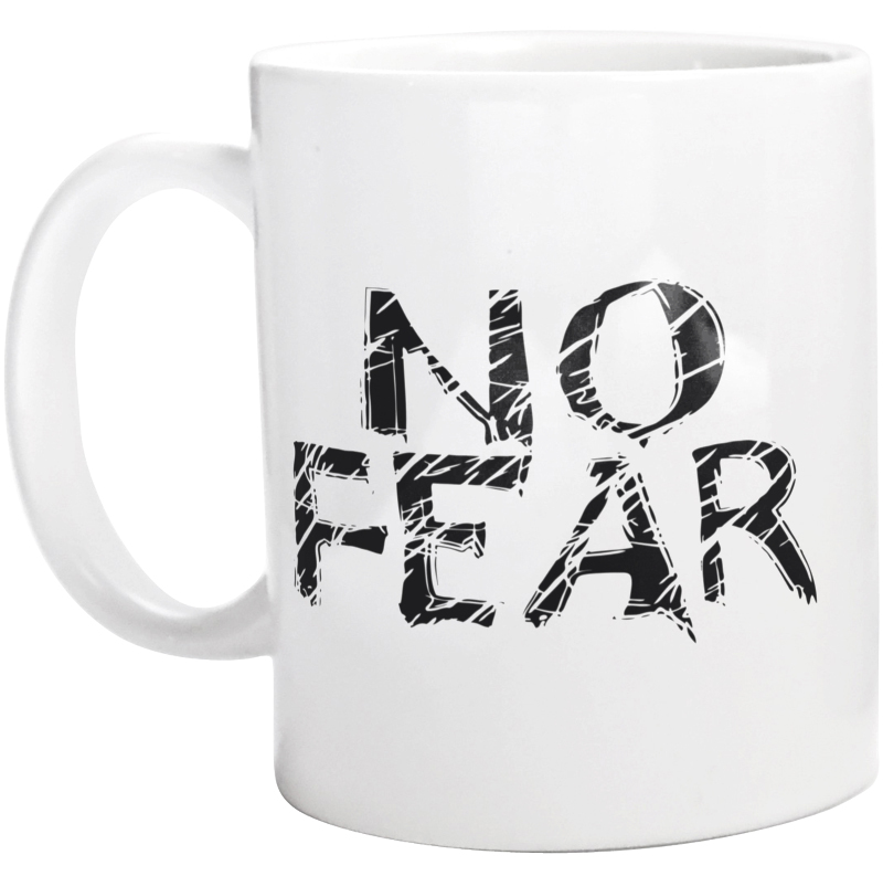 No fear - Kubek Biały