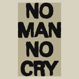 No man no cry - Torba Na Zakupy Natural