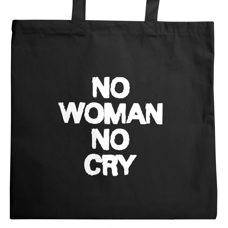 No woman no cry - Torba Na Zakupy Czarna