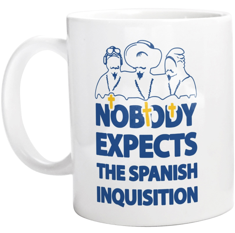 Nobody Expects The Spanish Inquisition - Kubek Biały