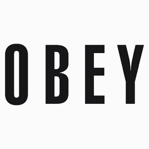 Obey - Poduszka Biała
