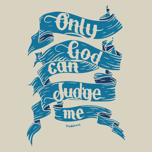 Only God Can Judge Me - Torba Na Zakupy Natural
