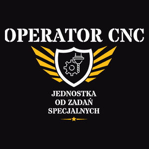 Operator Cnc Jednostka Od Zadań Specjalnych - Męska Bluza Czarna