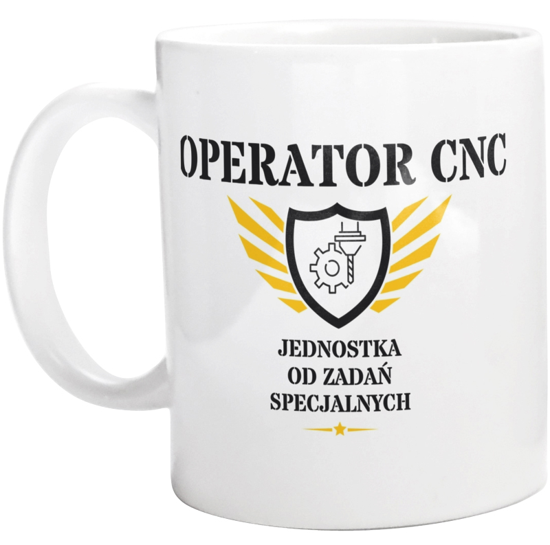 Operator Cnc Jednostka Od Zadań Specjalnych - Kubek Biały