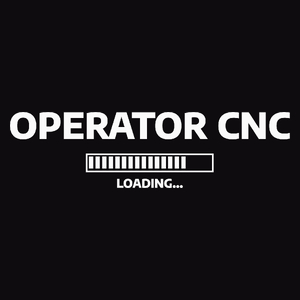 Operator Cnc Loading - Męska Bluza Czarna