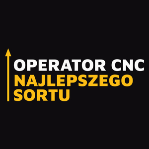 Operator Cnc Najlepszego Sortu - Męska Bluza Czarna