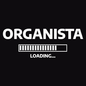 Organista Loading - Męska Koszulka Czarna