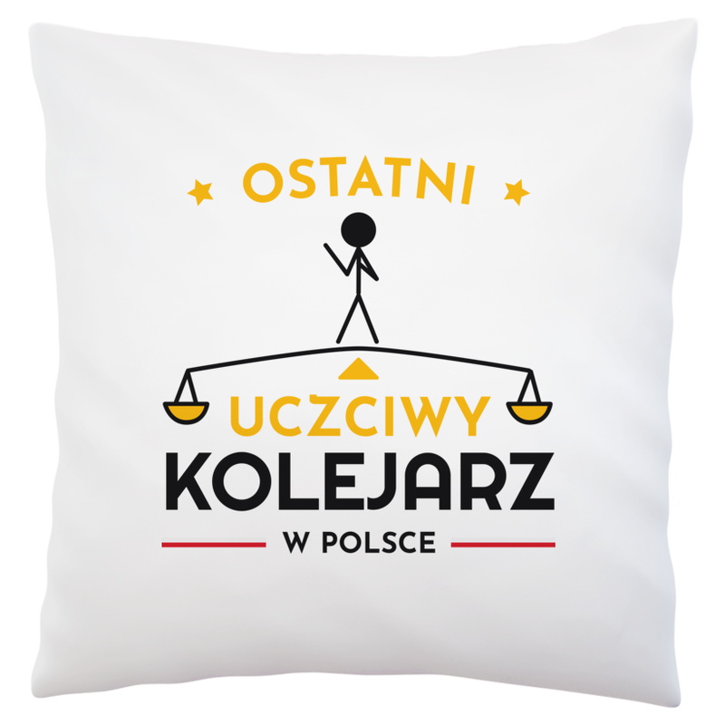 Ostatni Uczciwy Kolejarz W Polsce - Poduszka Biała