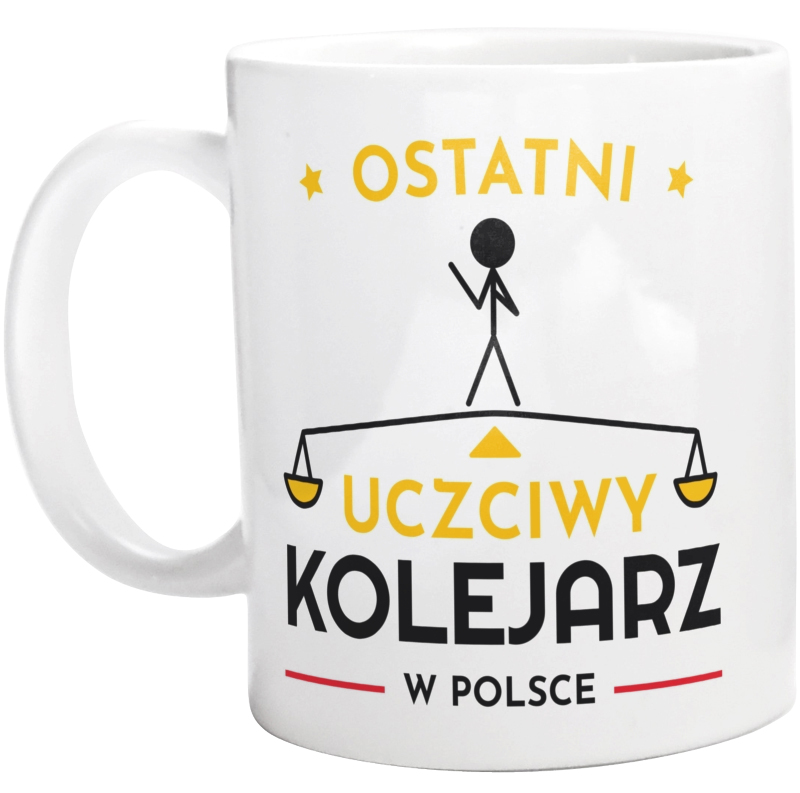 Ostatni Uczciwy Kolejarz W Polsce - Kubek Biały