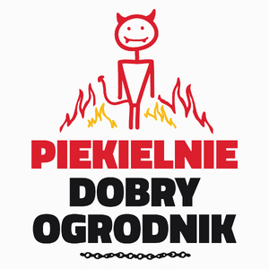 Piekielnie Dobry Ogrodnik - Poduszka Biała